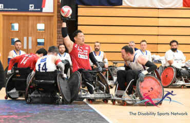 Final Match France vs Japan at the Wheelchair Rugby Quads
